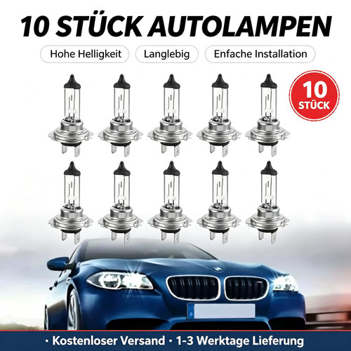 Autolampe 10x 12v 55w - h7,