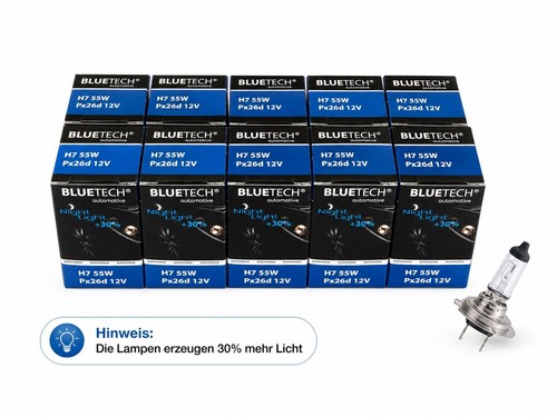 Halogen lampe - st, h7